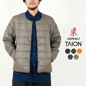 グラミチ タイオン ダウンジャケット メンズ レディース GRAMICCI TAION INNER DOWN JACKET インナーダウンジャケット G3FU-J101-TG コラボレーション 正規取扱