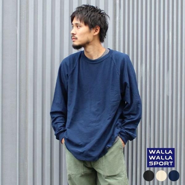 ワラワラスポーツ Tシャツ カットソー 長袖 メンズ レディース WALLA WALLA SPORT...