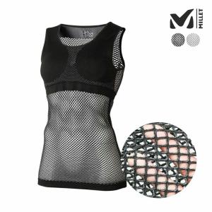 ミレー タンクトップ レディース MILLET LD DRYNAMIC MESH TANK TOP ウィメンズ ドライナミックメッシュタンクトップ MIV01278 正規取扱品｜sora-onlinestore