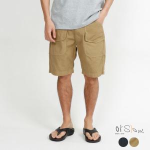 オアスロウ ショートパンツ ハーフパンツ メンズ or Slow UTILITY WORK SHORTS ユーティリティワークショーツ 01-7023 正規取扱品｜SORAオンラインストア