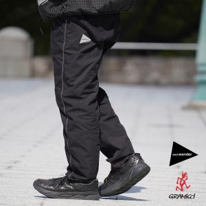 アンドワンダー クライミングパンツ メンズ