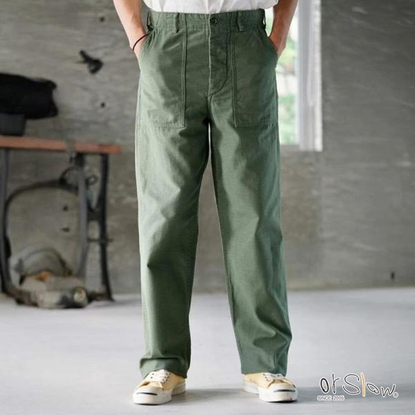 オアスロウ ワークパンツ メンズ orSlow US ARMY FATIGUE PANTS（REGU...