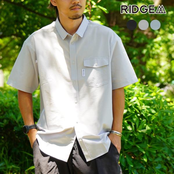 リッジマウンテンギア シャツ メンズ メンズ ベーシック ショート スリーブ シャツ RIDGE M...