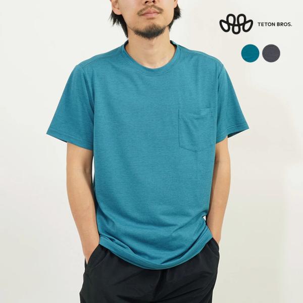 ティートンブロス Tシャツ カットソー メンズ ヴェイパー ポケット ティー Teton Bros....