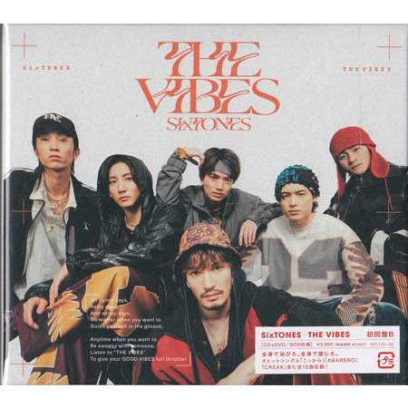 THE VIBES (初回盤B）／ SixTONES (CD、DVD)