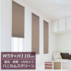【在庫限り】遮光 ハニカムスクリーン 【幅59×高さ110cm】  遮光　大湖産業