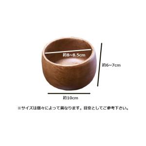 アカシア 木製 食器 お椀 【ライスボール】 ...の詳細画像2