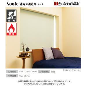 ロールスクリーン ノーテ 遮光2級 防炎 8色...の詳細画像1