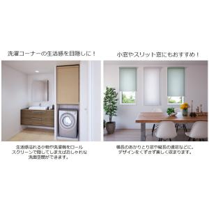 ロールスクリーン ノーテ 遮光2級 防炎 8色...の詳細画像5
