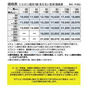 ロールスクリーン シエロン 遮光1級 6色 オ...の詳細画像2