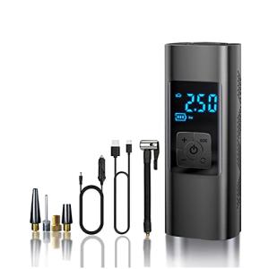 コードレス 電動空気入れ 車 自転車空気入れ 充電式