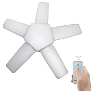 LEDシーリングライト リモコン式 星型 省電力18W 3200LM 小型 ST-18W-RMC