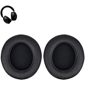 AQQUPイヤーパッ Razer Kraken PRO V2ゲーミングヘッドセットPUレザーと互換性のあるドクッション（ブラック）