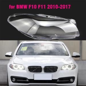 1個 車 フロント ヘッドライト レンズカバー bmw bmw 5シリーズ F10 F11 530i 523i 525 2010-2017 自動 ランプシェード｜sorakumo