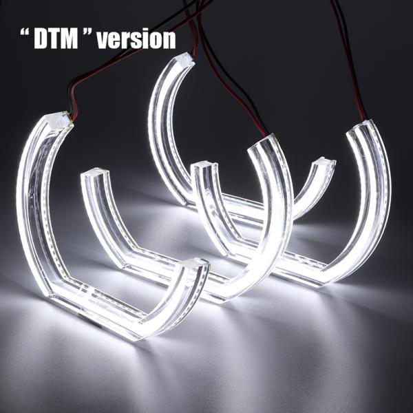 Led エンジェルアイズ キット 白 カット スタイル dtm u形状 リング クリスタル bmw ...