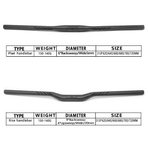 マウンテンバイク MTB 部品 摩擦 カーボン 自転車 ハンドルバー