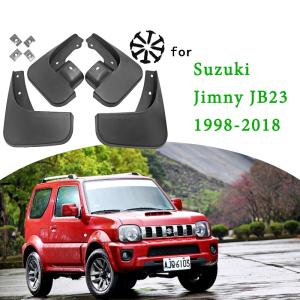 Suzuki jimny jb23 jb33 jb43 jb53 保護 マッドガード 2014-1998 2018-2009 2013 フェンダー スプラッシュガード カーアクセサリー
