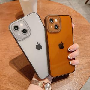 エメラルドグリーン 携帯電話ケース iPhone 13 12 11 pro max x xs xr 7 8 plus 12 ソフト pu 保護ケース _ 2｜sorakumo