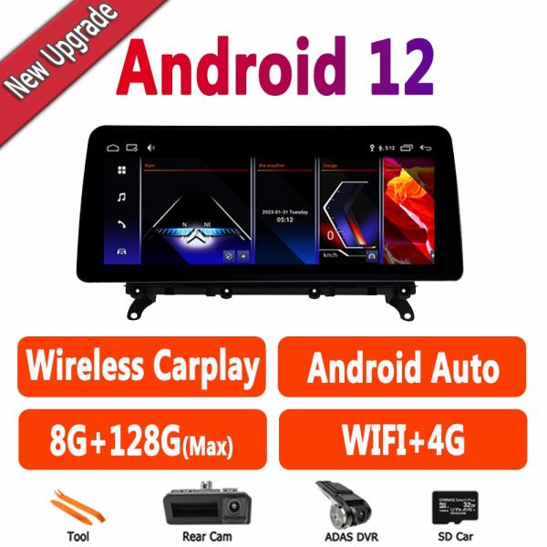 Apple CarPlay カーラジオ Android 12 GPSナビゲーション NBTシステム ...