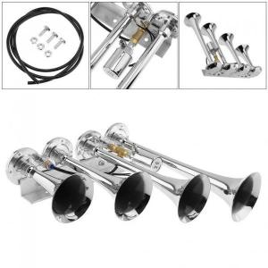 4連 185DB ヤンキーホーン 12V/24V スーパーラウド 車