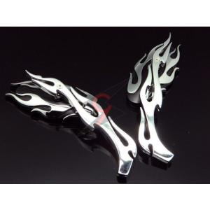 オーバル バイク カスタムバックミラー honda yamaha