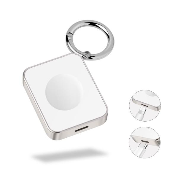 【2023新設計】2 in 1 Apple Watch 充電器 - AOKIMI USB-C/iPh...