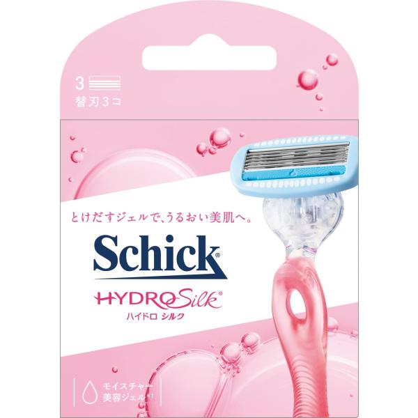 シック ハイドロシルク 替刃(3コ入) Schick カミソリ