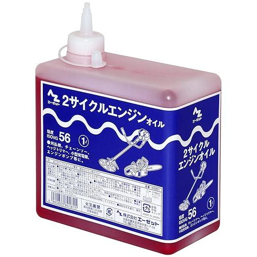 AZ エーゼット チェーンソー専用オイル1L ２サイクルエンジンオイル角型１Ｌ NS801