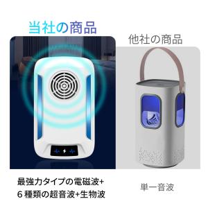 【2個セット】超音波 害虫駆除機器 虫除け ゴ...の詳細画像4
