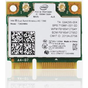 Intel Dual Band Wireless-AC 7260 7260HMW 無線LAN WiFi ネットワークカード Bluetoot