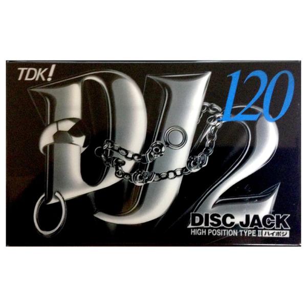 TDK DJ2 120 DISC JACK High Position TypeII ハイポジ カセ...