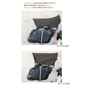 メール便発送 自転車・ベビーカー用サンシェードの詳細画像4