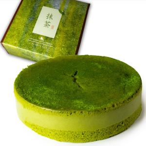 誕生日飾り付 / 濃厚抹茶 ベイクド チーズ ケーキ 5号 4〜6人分 メッセージプレート指定可能 / 魔法洋菓子店ソルシエ