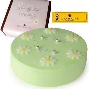 魔法洋菓子店ソルシエ センイルケーキ パステルグリーン クリームケーキ 4号 13.5cm 2〜4人分 約270g