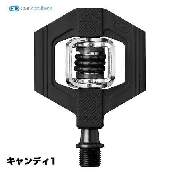 （crankbrothers）クランクブラザーズ  ペダル CANDY1 キャンディ1 （ブラック）...