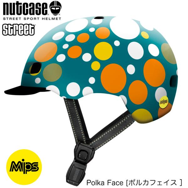 Nutcase(ナットケース) STREET ストリート Polka Face [ポルカフェイス］ ...
