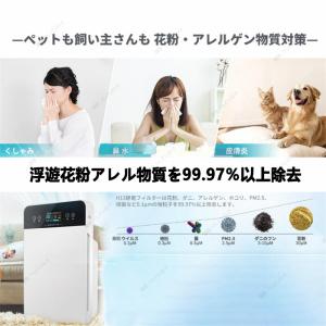 正規品 空気清浄機 コンパクト ウイルス対策 ...の詳細画像3