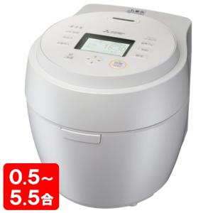 ◆展示品 未使用◆三菱 本炭釜 紬 IH炊飯器 NJ-BW10F-W 1.0L/5.5合 旧モデル