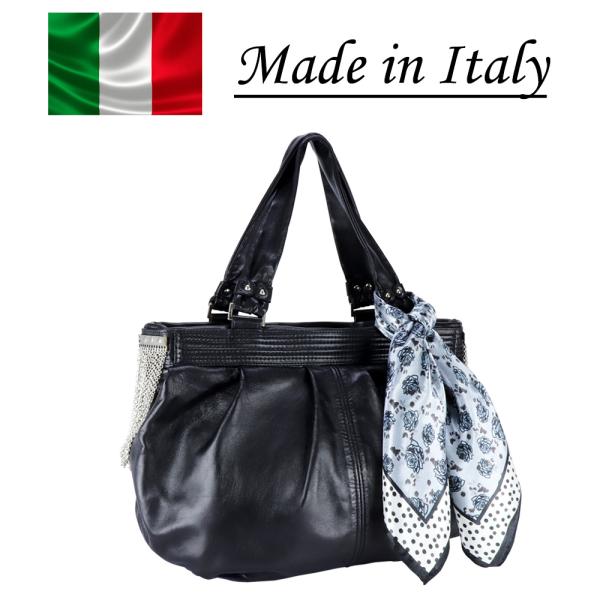 イタリア製バッグ トートバッグ レディース 大容量 革 本革バッグ レディース 大きめトートバッグ ...