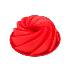 ケーキ型 ビッグスワールシェイプシリコンバターケーキ金型ベーキングモールドフォームツールケーキモールドベーキングディッシュバークウェア