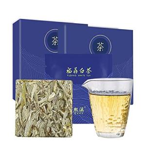 煕渓 白茶 2017年原料 特級白毫銀針50g 25g*2 計10枚 老白茶 ホワイトティー 抗酸化物質が豊富 中国茶 茶葉 農薬不