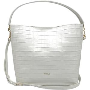 FURLA（フルラ） FURLA GRACE ホーボーバッグ M GHIACCIO i + TALCO h