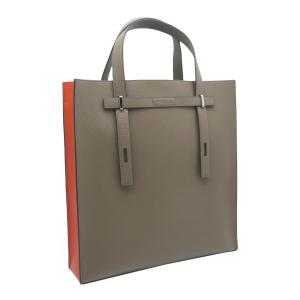 FURLA MAN GIOVE L トートバッグ　ジョーヴェ　オレンジ　フルラ フルラ Furla Man Giove トートバッグ L MOKA+TANGERINE モカ+