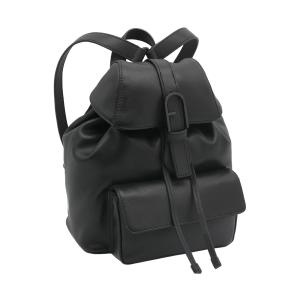 トリーバーチ リュック バックパック ペリー ナイロン ロゴチャーム 黒 極美品 トリーバーチ ナイロン バックパック ペリー ロゴ金具