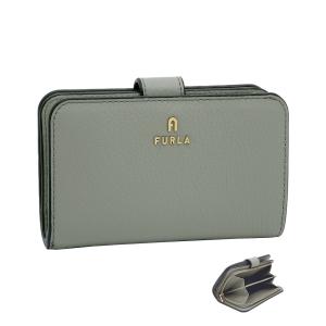 FURLA（フルラ） Furla Camelia コンパクト財布 M LAGUNA ライトブルー