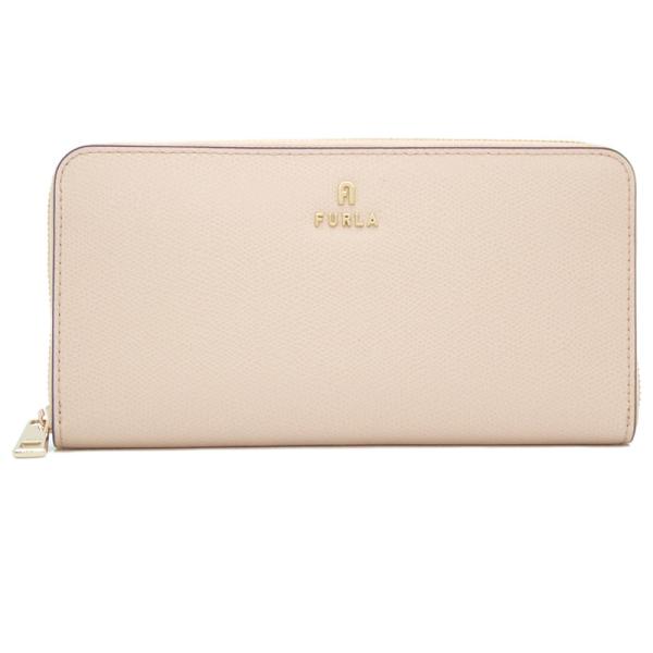 フルラ FURLA CAMELIA ジップアラウンド Xl BALLERINA i ピンクベージュ系...