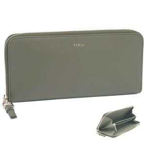 FURLA（フルラ） 財布 レディース 長財布 アウトレット レザー グレー