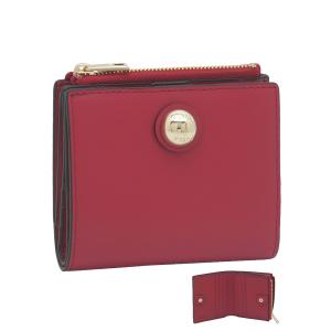 PRADA（プラダ） 財布 三つ折り フォーコ レッド ミニ財布 コンパクト