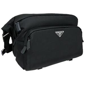 プラダ ボディバッグ ショルダーバッグ テスート ナイロン PRADA 2VH021_973_F0002_V_OOO TESSUTO MONTAGN NERO メンズ 三角ロゴ クロスボディ ななめがけ｜sorfege