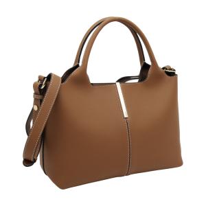 トッズ TOD'S レザー ショッピング バッグ スモール XBWEBRA0200UBL2L83 tods トートバッグ/ハンドバッグ 2WAY ショルダーバッグ ブラウン レディース
